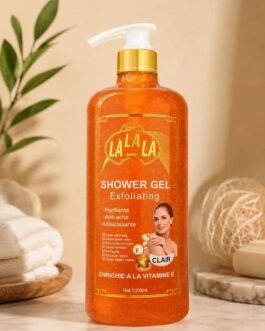 La La La White – Shower Gel Exfoliating