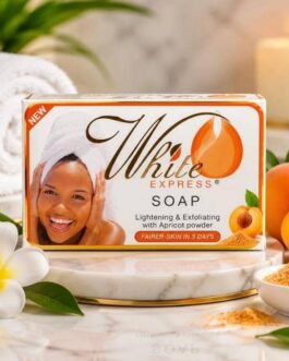 White Express – Lightening & Exfoliating Soap with Apricot Powder